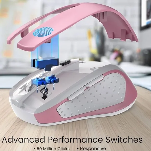 D-09 Wireless Mouse for Laptop Pini NWOT - Picture 3 of 6